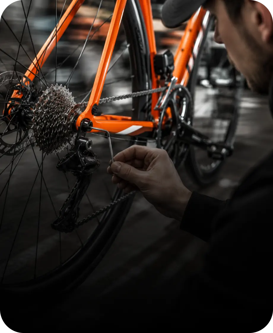 Revisão geral de bicicleta em Curitiba